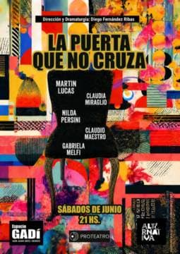 Poster de La puerta que no cruza