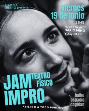 Poster de JAM DE IMPRO Teatro físico