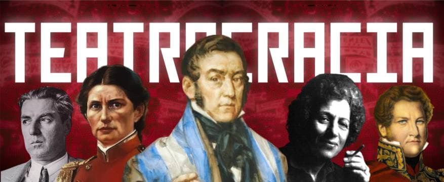 Poster de Teatrocracia,todo ciclo es político
