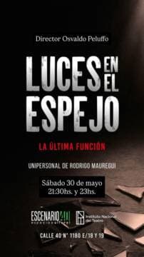 Poster de Luces en el espejo