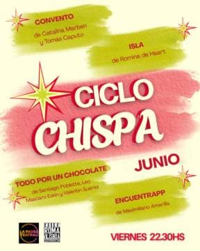Poster de Ciclo Chispa: Junio