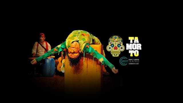 Poster de Tamorto (romance de arlequín y la muerte)