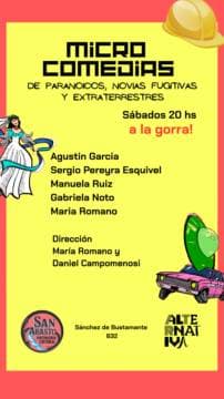 Poster de Microcomedias de paranoicos, novias fugitivas y extraterrestres