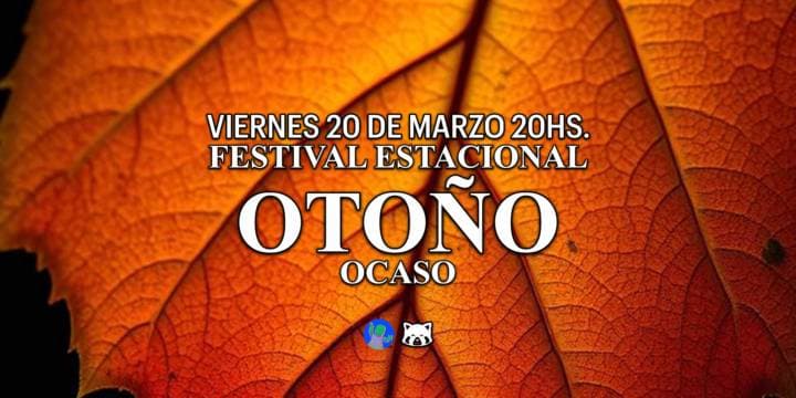 Poster de Festival Estacional