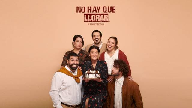 Poster de No hay que llorar