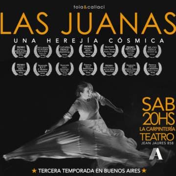 Poster de Las juanas, una herejía cósmica