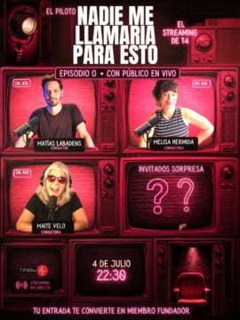 Poster de Nadie me llamaría para esto