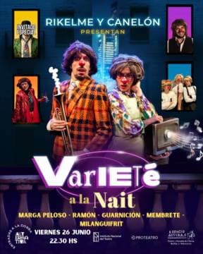 Poster de Varieté a la nait