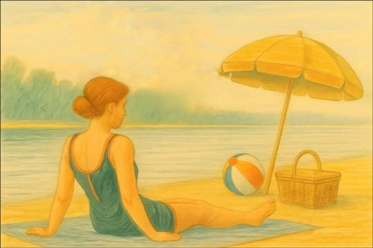 Poster de Verano es algodón