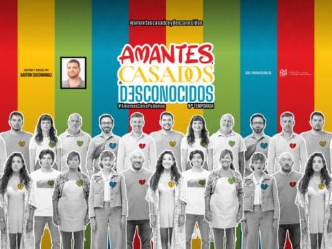 Poster de AMANTES, CASADOS y DESCONOCIDOS