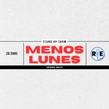 Poster de Menos Lunes - Stand Up Show