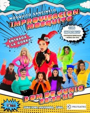 Poster de Improvisación Mosquito