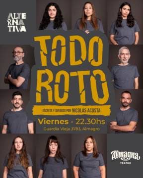 Poster de Todo roto