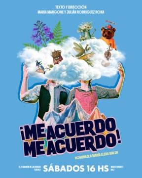 Poster de Me acuerdo, me acuerdo! - Homenaje a María Elena Walsh