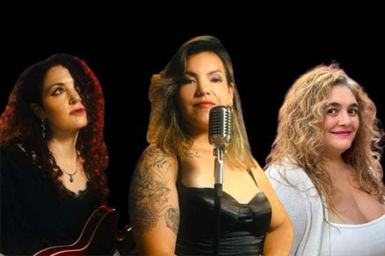 Poster de Mujeres entre actos: Música, poesía y teatro en pequeño formato