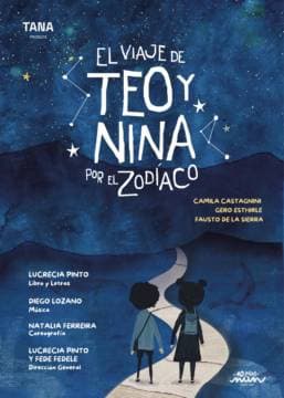 Poster de EL VIAJE DE TEO Y NINA POR EL ZODIACO