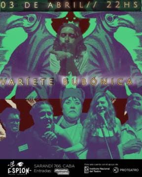 Poster de Variete Bubónica