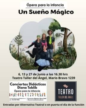Poster de UN SUEÑO MÁGICO -Ópera para la infancia