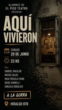 Poster de Aquí vivieron