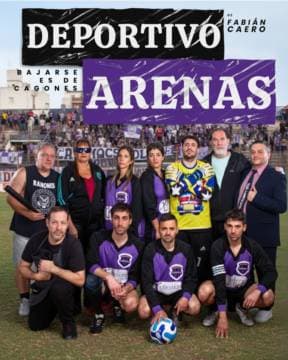 Poster de Deportivo Arenas, Bajarse es de cagones