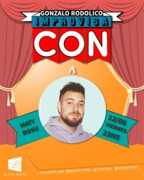 Poster de GONZALO RODOLICO IMPROVISA CON...