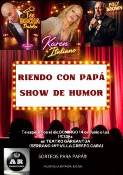 Poster de Riendo con papá