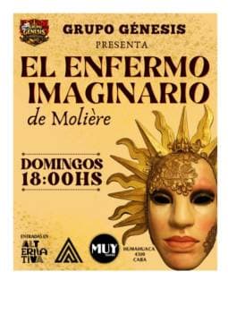 Poster de EL ENFERMO IMAGINARIO El auténtico espíritu de Molière