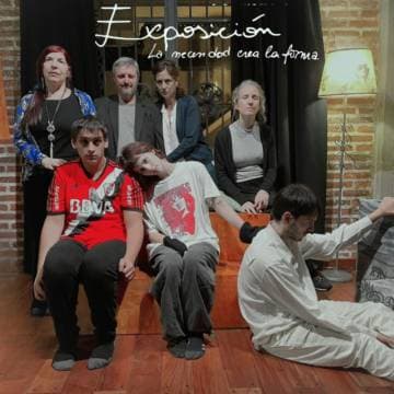 Poster de Exposición, la necesidad crea la forma