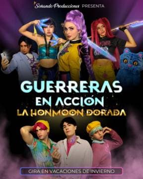 Poster de GUERRERAS EN ACCIÓN: LA HONMOON DORADA