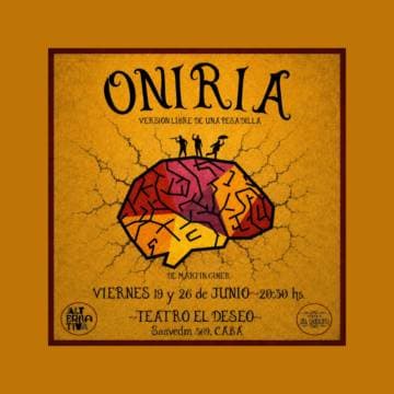 Poster de Oniria, versión libre de una Pesadilla