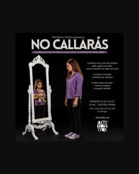 Poster de No Callarás