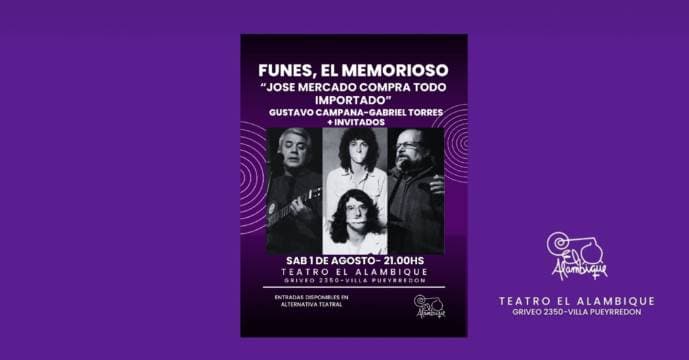 Poster de Rock y Dictaduras, José Mercado compra todo importado