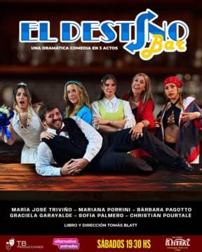 Poster de El destino, bar