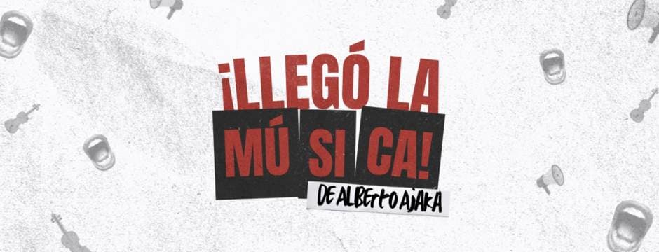 Poster de ¡Llegó la música!