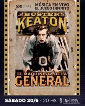 Poster de El maquinista de La General