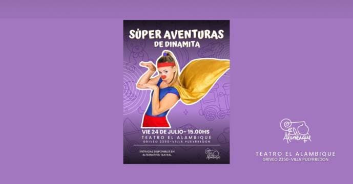 Poster de Las súper aventuras de Dinamita