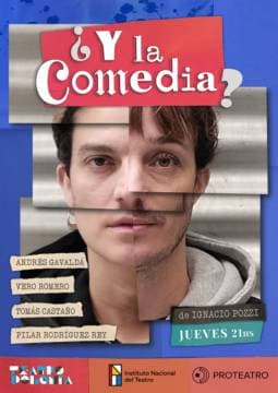 Poster de ¿Y la comedia?