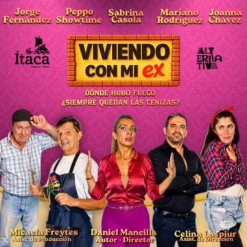Poster de Viviendo con mi ex