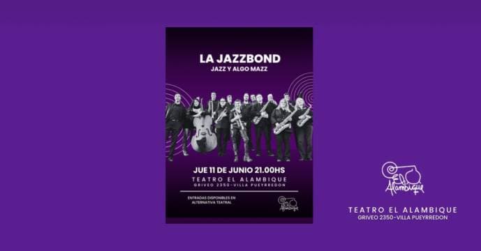 Poster de Jazz y algo mazz- La Jazz Bond