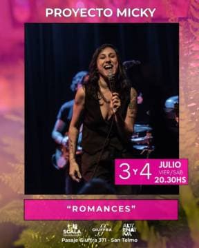 Poster de "Romances" Proyecto Micky