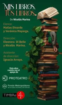 Poster de Mis libros, tus libros