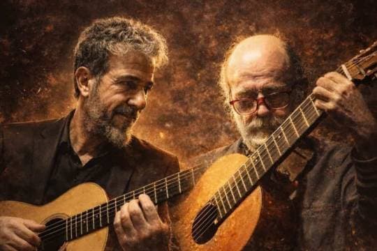 Poster de Juan BONAUDI y Diego ROLÓN - Homenaje a ZITARROSA